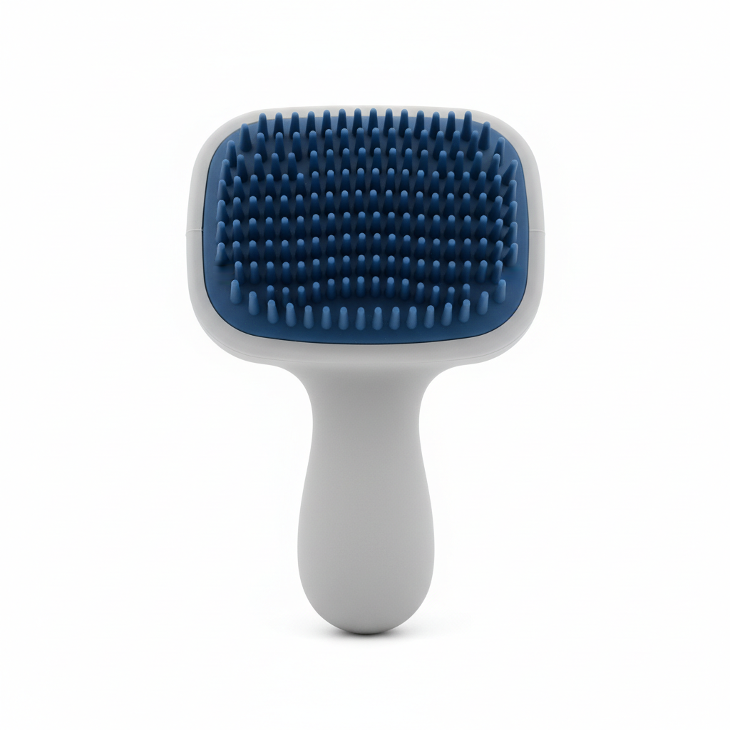 Soft Silicone Dog Grooming Brush - View 1